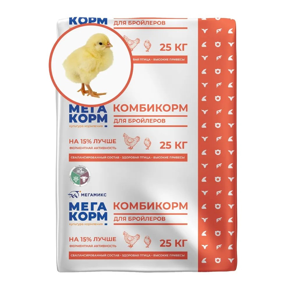Комбикорм мегакорм для продуктивных перепелов ДК-52 5кг